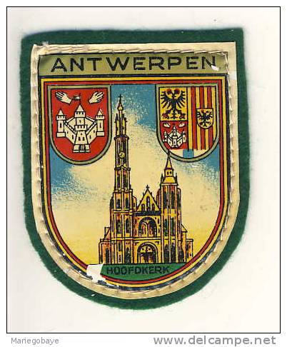 1 Badge ANTWERPEN ANVERS Hoofdkerk - Obj. 'Souvenir De'