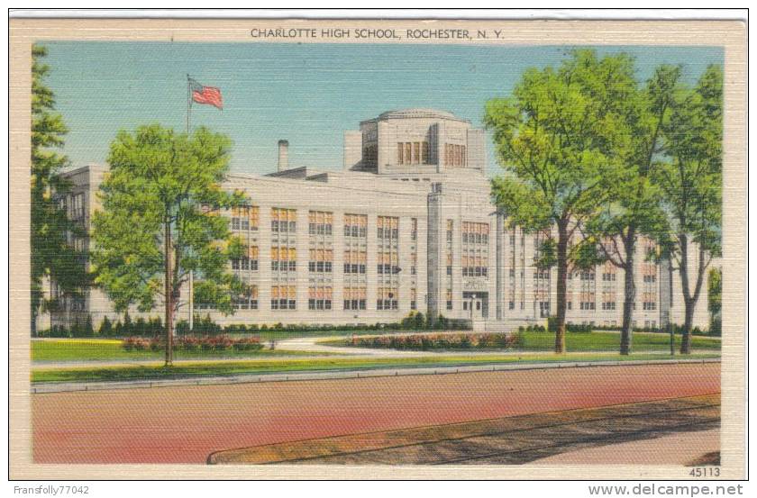U.S.A. - NEW YORK - ROCHESTER - CHARLOTTE HIGH SCHOOL - Rochester
