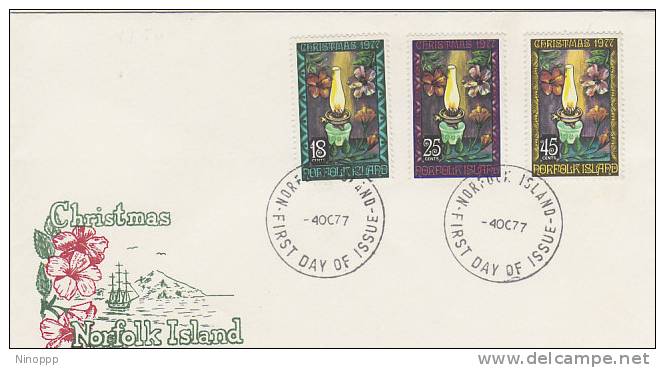 Norfolk Island-1977 Christmas FDC - Norfolk Island