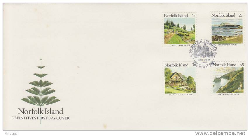 Norfolk Island-1988 May  Scenes  FDC - Norfolk Island