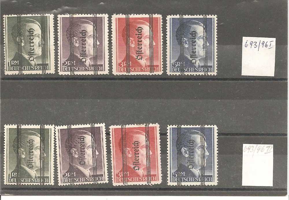 ÖstMi.Nr.674-92, 693 I/96 I, 693 II/96 II/  ÖSTERREICH - Graz-Aufdruck 1945  Alle 3 Ausgaben Zusammen.   ** - Unused Stamps