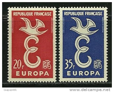 ● EUROPA - 1958 - FRANCIA - N. 1173 / 74 ** , Serie Completa - Cat. ? €  - Lotto N. 3 - 1958