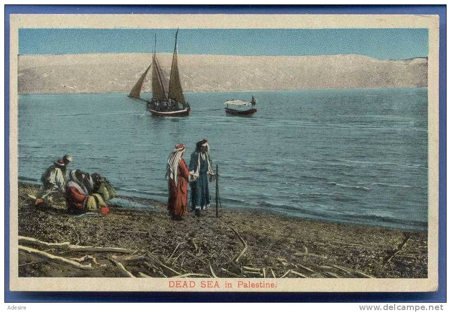 Ansichtskarte : DEAD SEA In PALESTINE, La Mer-Morte, Ungel.um 1920 - Palestina