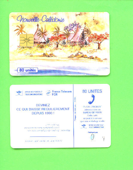 NEW CALEDONIA - Chip Phonecard As Scan - Nouvelle-Calédonie