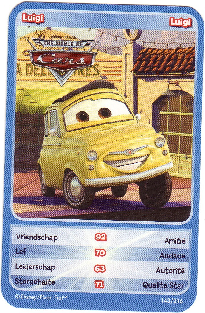 CARTE PIXAR 143 - Disney