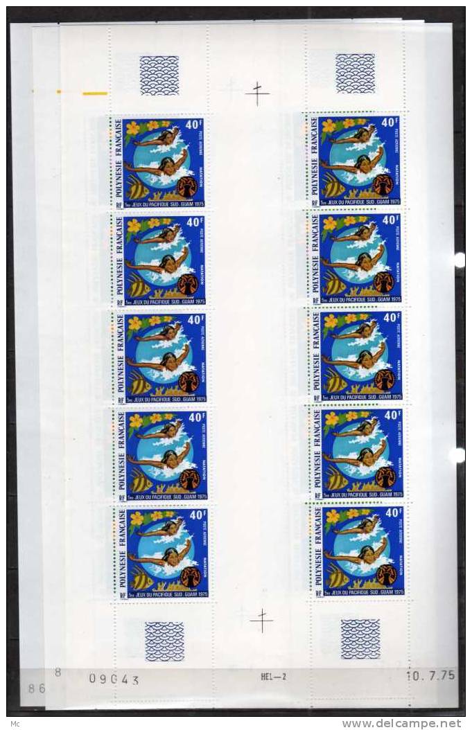 Polynésie Serie PA N° 93 / 95 En Feuilles Luxe ** - Unused Stamps