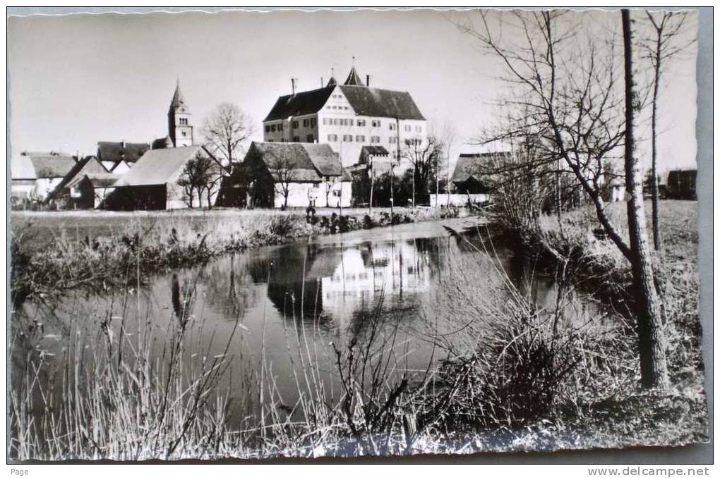 Brenz,Teilansicht Von Westen,mit Schloß Und Kirche,1960-1969 - Heidenheim