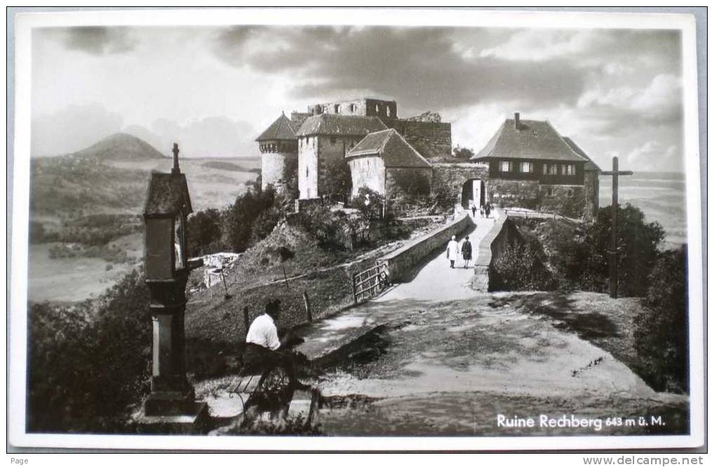 Ruine Rechberg,1950-1960 - Schwäbisch Gmünd