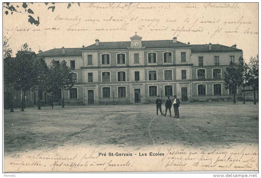 PRÉ SAINT GERVAIS - Les Écoles - Le Pre Saint Gervais