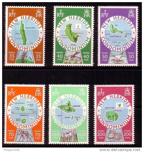 Nouvelles Hébrides - YT 514 à 519 NSC (MNH) - Otros & Sin Clasificación