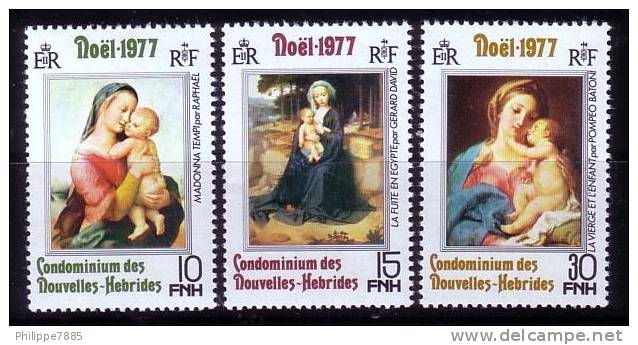 Nouvelles Hébrides - YT 521 à 523  NSC (MNH) - Sonstige & Ohne Zuordnung