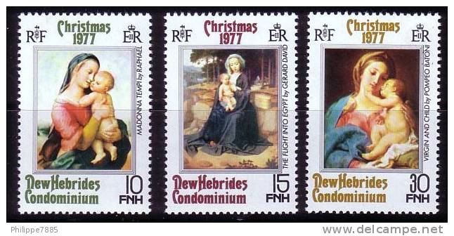 Nouvelles Hébrides - YT 524 à 526  NSC (MNH) - Other & Unclassified