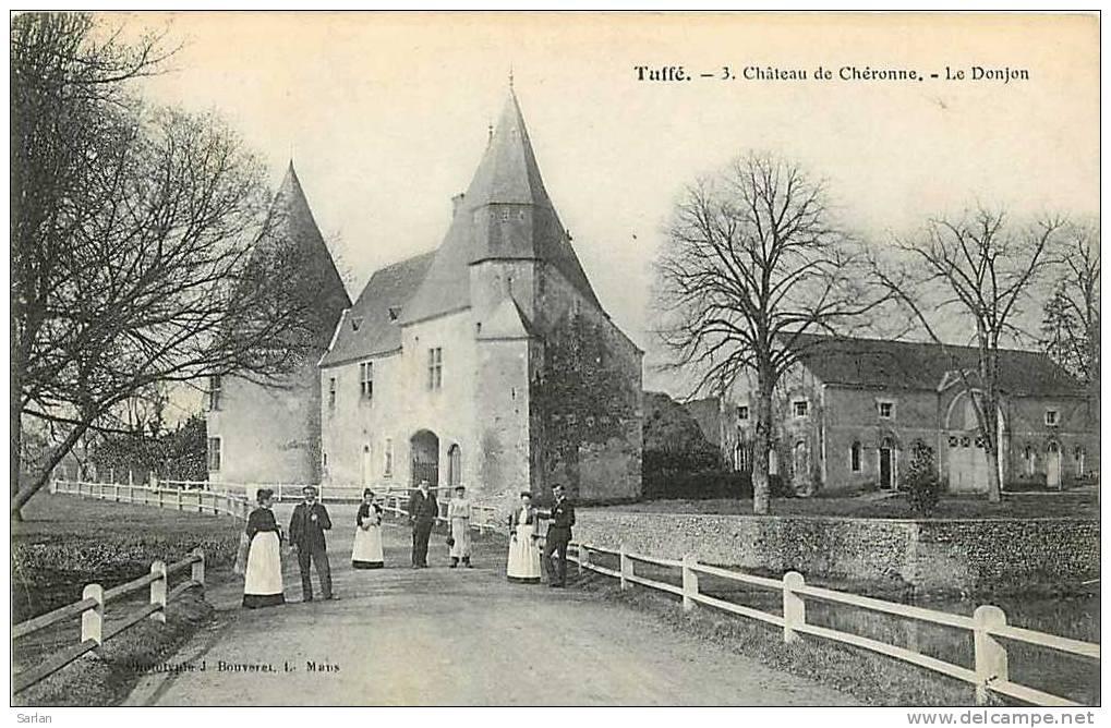 72 , TUFFE , Château De Chéronne , Le Donjon , *1181 - Tuffe