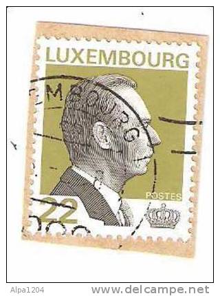 TIMBRE LUXEMBOURG  Du Grand Duc Jean 22F - OBLITERE - Andere & Zonder Classificatie