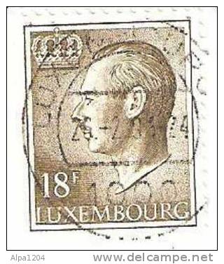 TIMBRE LUXEMBOURG  Du Grand Duc Jean 18F - OBLITERE - Altri & Non Classificati