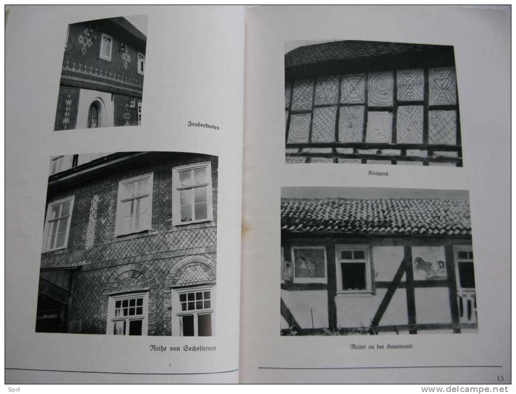 Lebendige Vorzeit Rechts Und Links Der Landstrasse - Karl Theodor Weigel  -A.Messner Verlag Berlin 1942 - Architecture