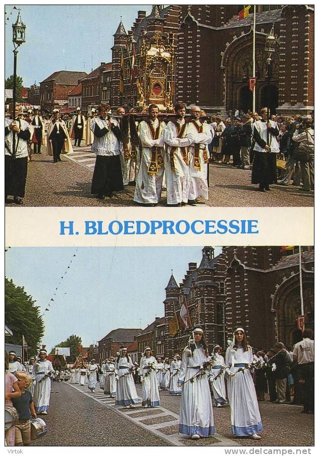 Hoogstraten  :   H. Bloedprocessie   ( Groot Formaat ) - Hoogstraten