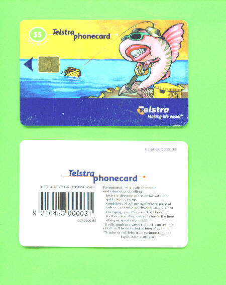 AUSTRALIA - Chip Phonecard As Scan - Australia