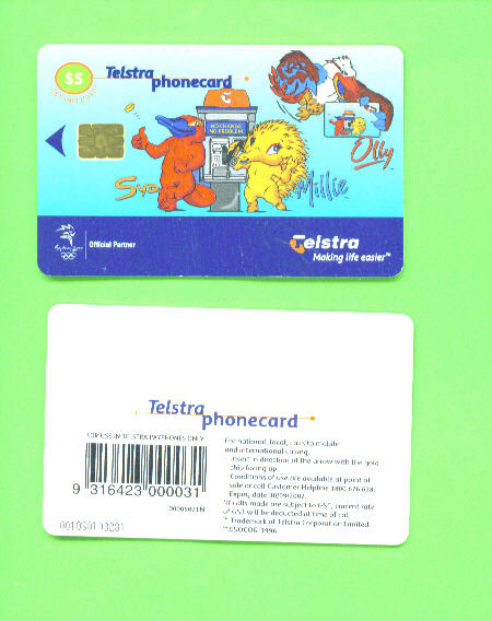 AUSTRALIA - Chip Phonecard As Scan - Australie