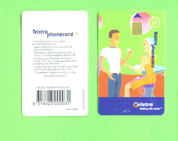 AUSTRALIA - Chip Phonecard As Scan - Australie