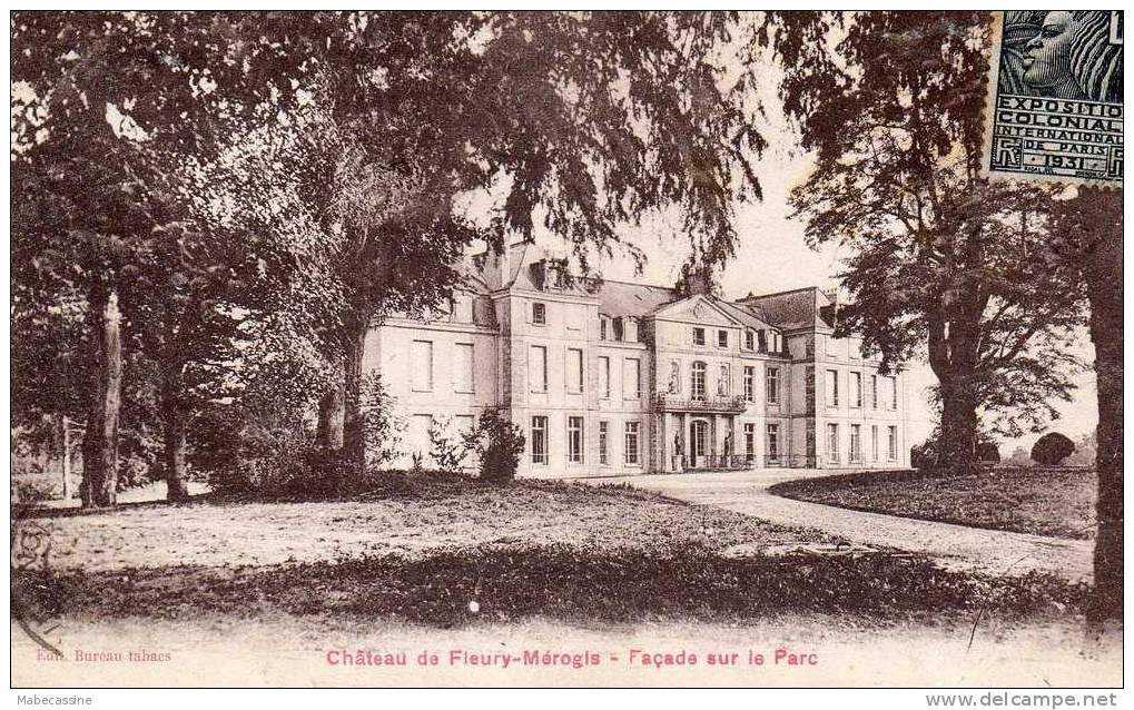 91 Chateau De Fleury-Mérogis Facade Sur Le Parc - Fleury Merogis