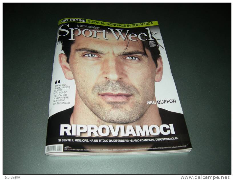 Sport Week N° 499 (n° 21-2010) BUFFON - Sport