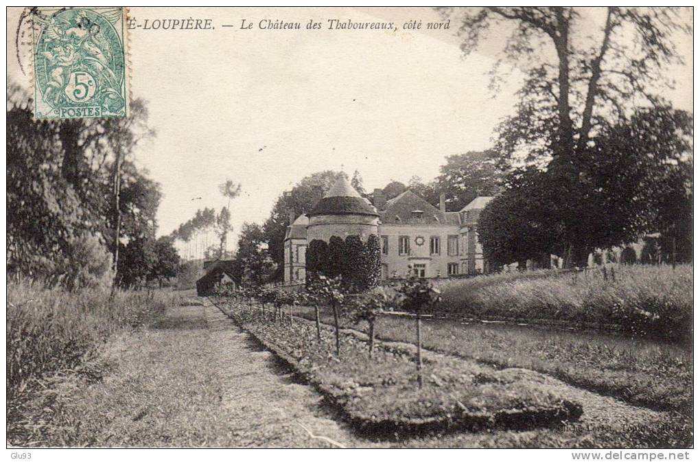 Lot 4 CPA - La Ferté Loupière (89) - Auxerre Environs - Le Château + Vue Générale + La Vieille Ferté + Thaboureaux - Auxerre