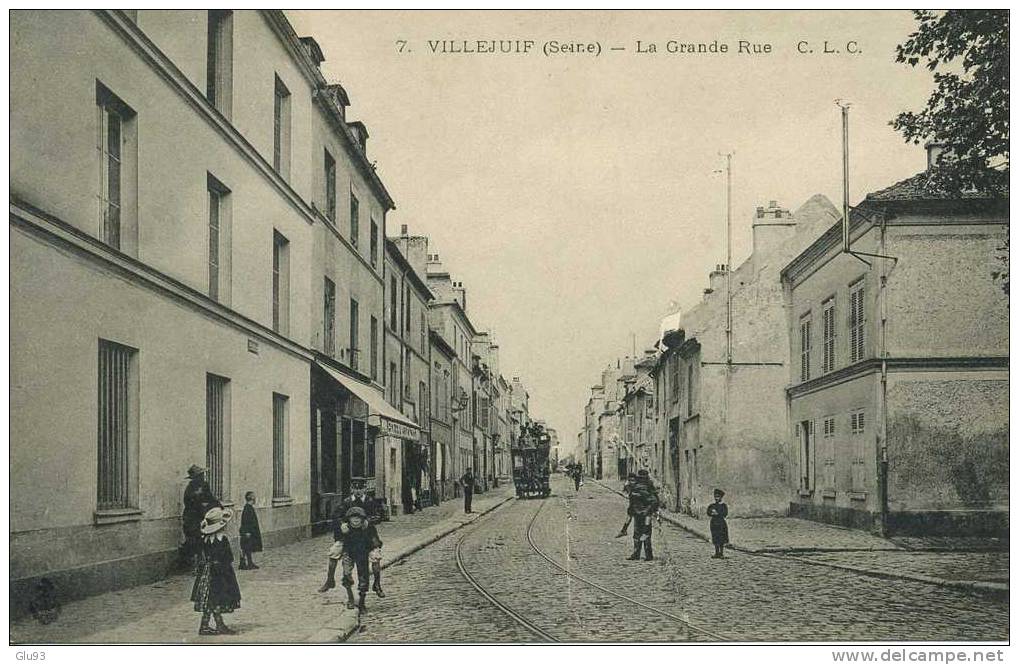 CPA - Villejuif (94) - La Grande Rue - Villejuif