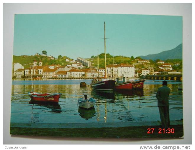 3149 RIBADESELLA LA RIA ASTURIAS  POSTAL AÑOS 1960 OTRAS SIMILARES EN MI TIENDA - Asturias (Oviedo)