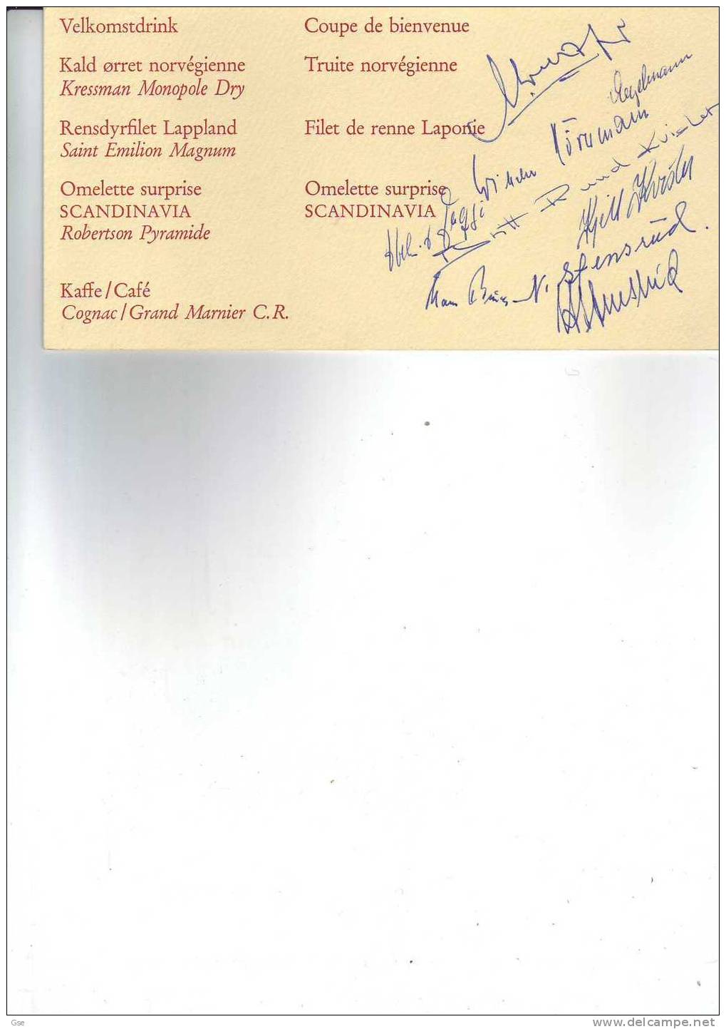 NORVEGIA 1980 - Yvert 731/8 - Annullo Speciale Illustrato Su Cartoncino "menu" - NORVEX 80 - Carnets