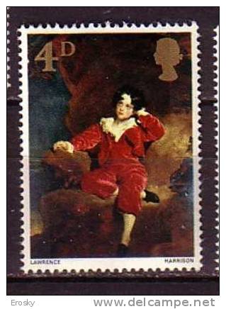 P2103 - GRANDE BRETAGNE Yv N°491 ** TABLEAUX - Unused Stamps