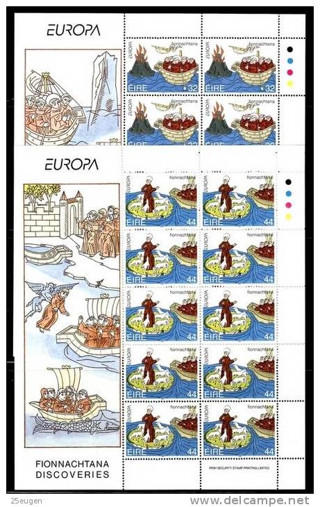 IRELAND  1994  EUROPA CEPT  MS  MNH - 1994