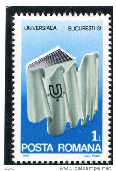 ROUMANIE Rumenia 1981 Y&T 3337** - Unused Stamps