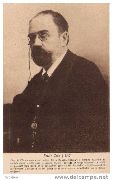 EMILE ZOLA (1840) - Histoire