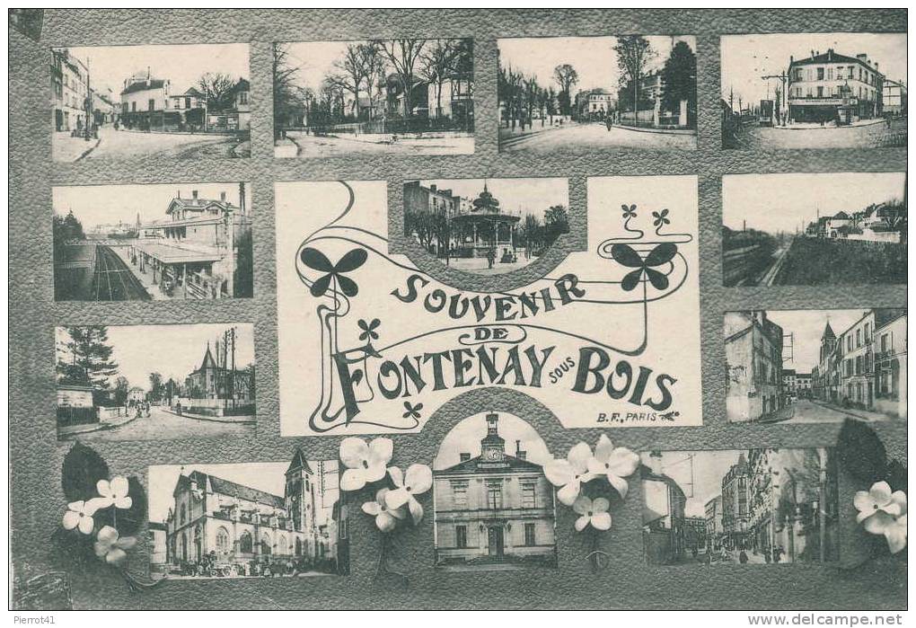 Souvenir De FONTENAY SOUS BOIS - Fontenay Sous Bois