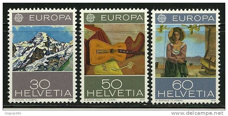 ● EUROPA - 1975 - SVIZZERA - N. 980 / 82  ** , Serie Completa - Cat. ? €  - Lotto N. 52 - 1975