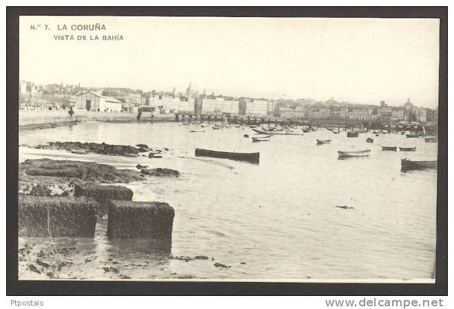 LA CORUNA (Spain) - Vista De La Bahia - La Coruña