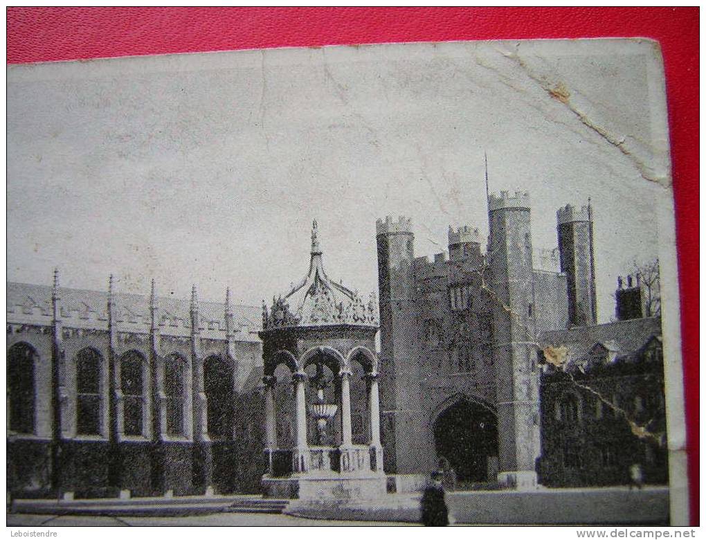 CPA -ANGLETERRE-FRONT COURT,TRINITY COLLEGE,CAMBRIDGE - Cambridge