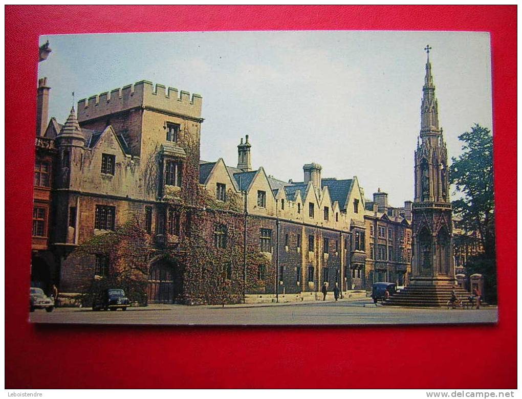 CPSM -ANGLETERRE- BALLIOL COLLEGE,OXFORD -NON VOYAGEE - CARTE EN BON ETAT. - Oxford