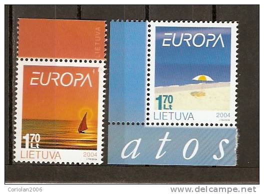 Lithuania 2004 / Europa / Set X 2 Val - 2004