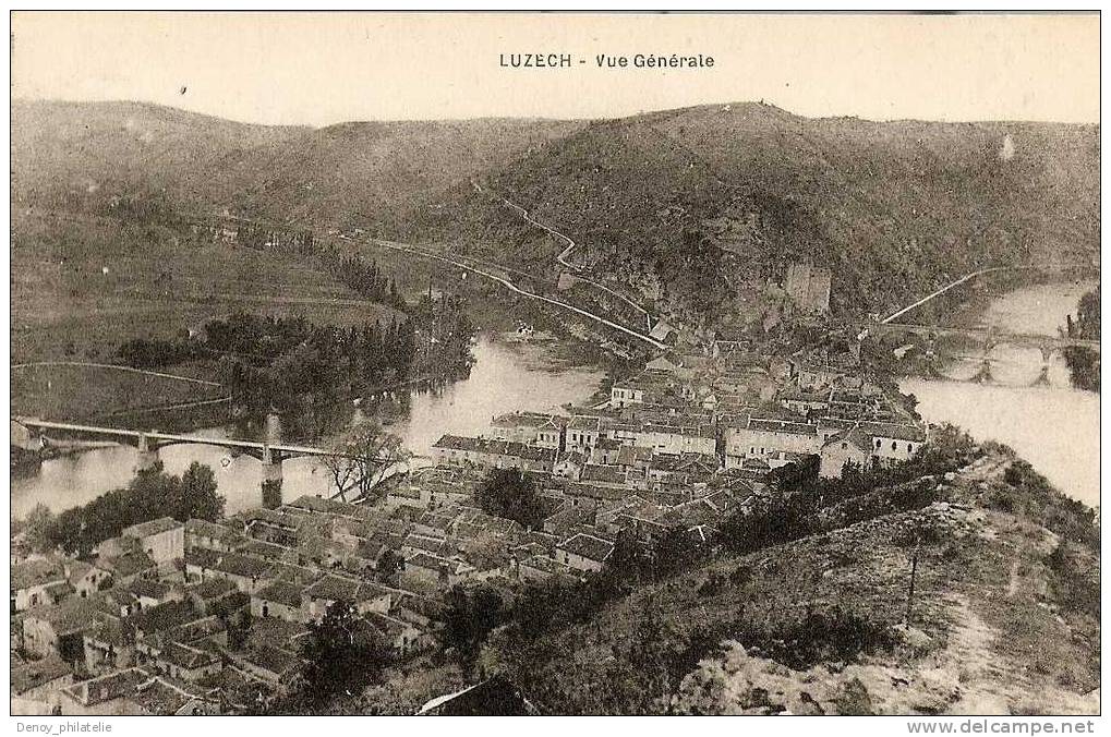 46/ LUZECH / VUE GENERALE - Luzech