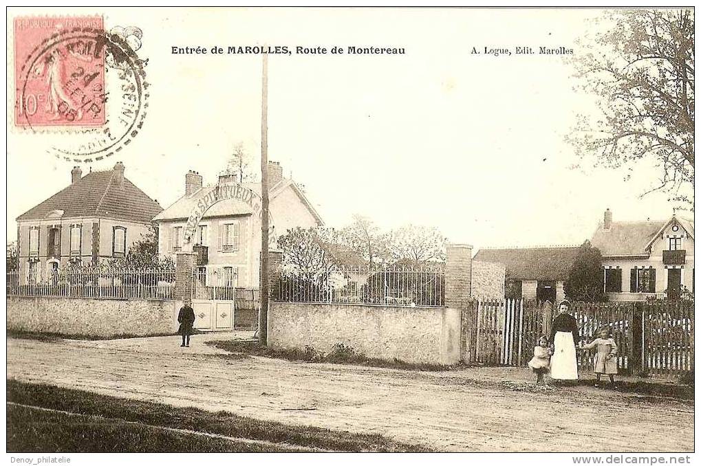 72/ ENTREE DE MAROLLES / ROUTE DE MONTEREAU - Marolles