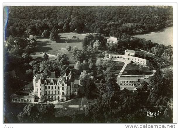 VOUNEUIL Sous Biard Vue Aerienne Du Chateau De Boivre Centre Régional D'éducation Physique Flamme De Poitiers - Vouneuil Sous Biard