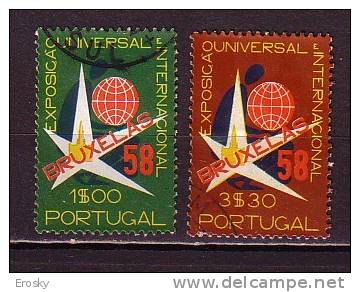 R4394 - PORTUGAL Yv N°843/44 - Used Stamps