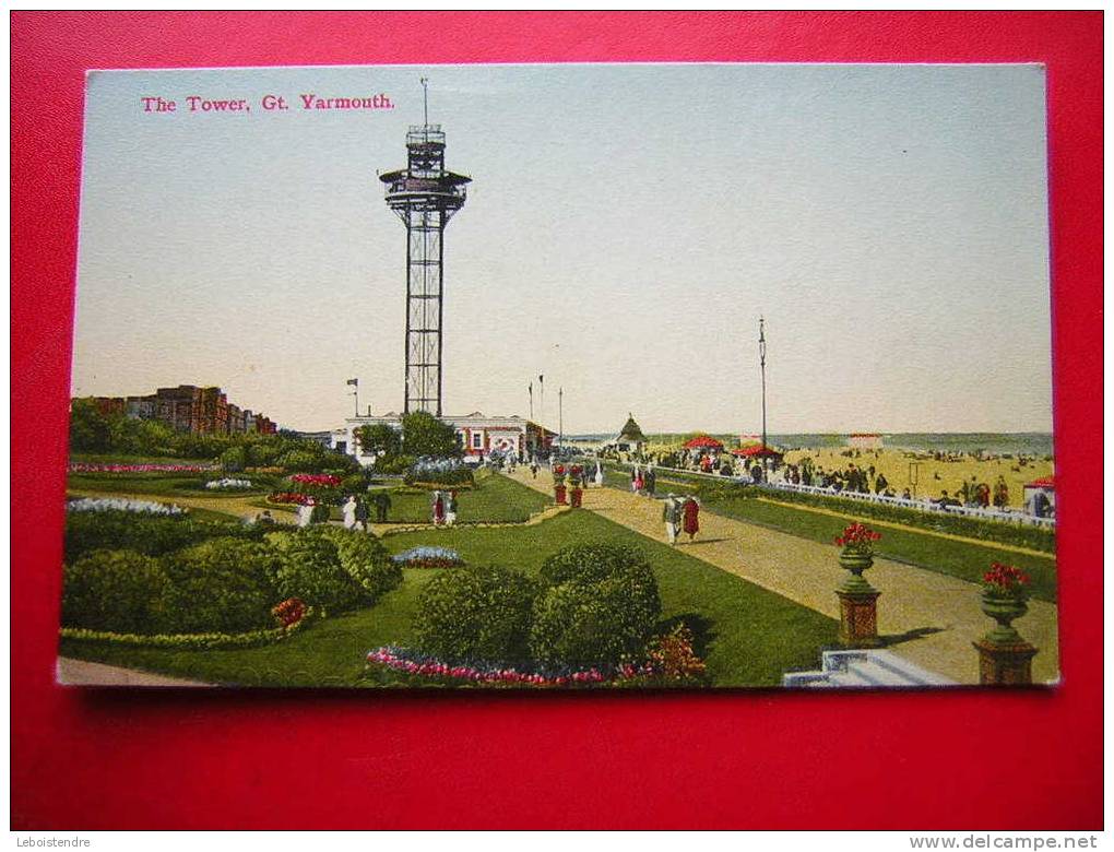 CPA COLORISEE-ANGLETERRE -THE TOWER ,GT YARMOUTH-NON VOYAGEE - CARTE EN BON ETAT,MINIME VECU . - Great Yarmouth