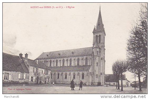 YVELINES.ROSNY SUR SEINE. L EGLISE - Rosny Sur Seine