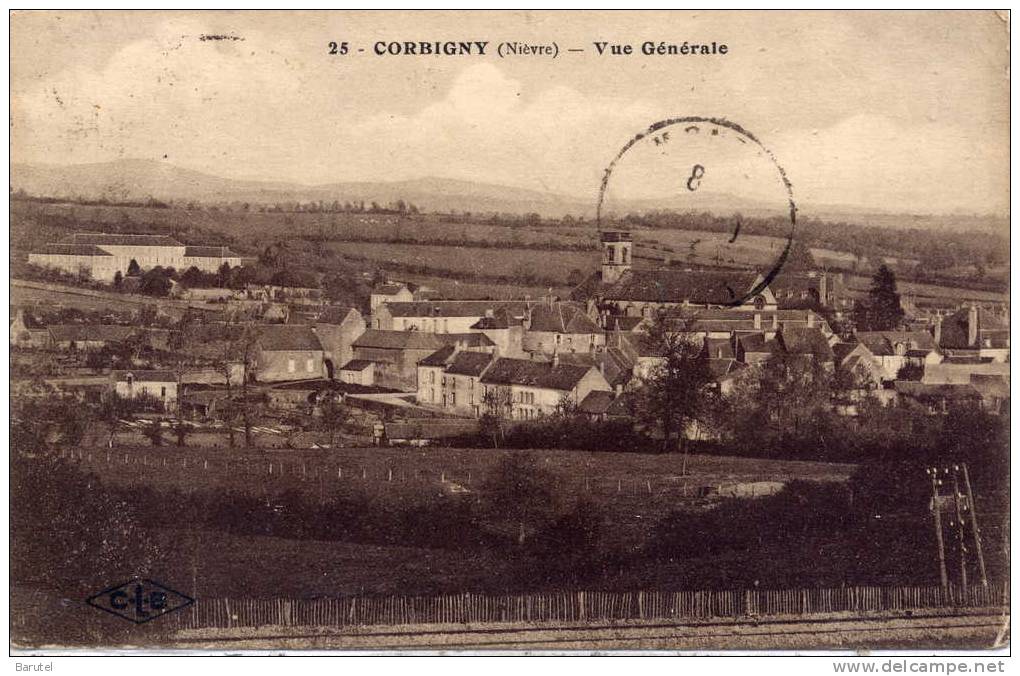 CORBIGNY - Vue Générale - - Corbigny