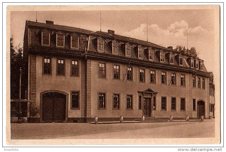 RAR Weimar - Goethehaus 1912 - Weimar