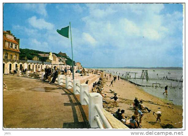 80/ SOMME... LE CROTOY: La Plage Et La Digue Promenade - Le Crotoy