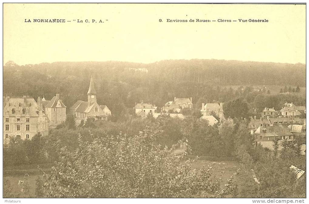 CLERES  -  Vue Générale - Clères